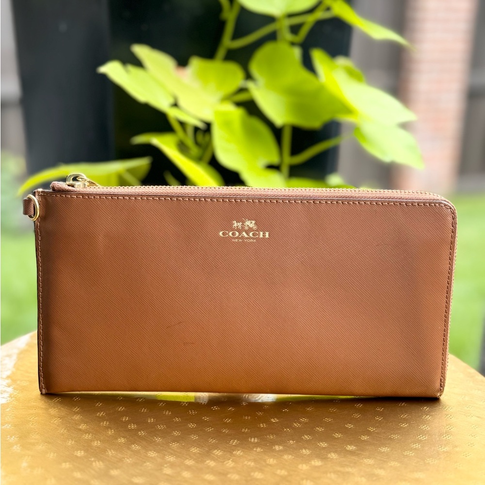 Coach Darcy Leather clutch (F51352)